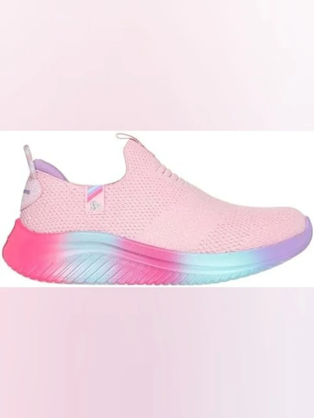 Skechers Girls Ultra Flex 3.0 Color Joy Light Pink